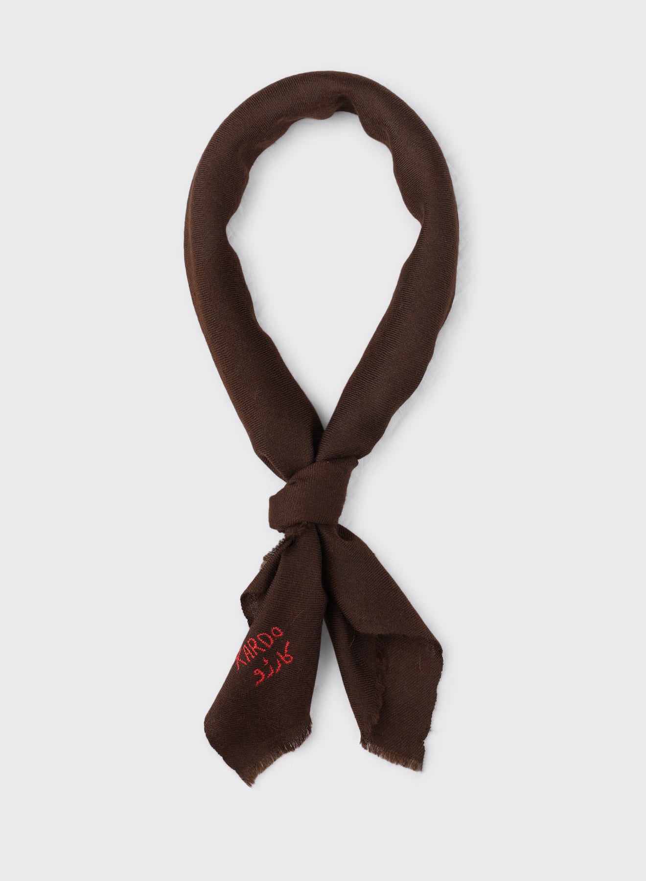 KARDO Handwoven Pashmina Bandana | Cocoa Powder LEO BOUTIQUE