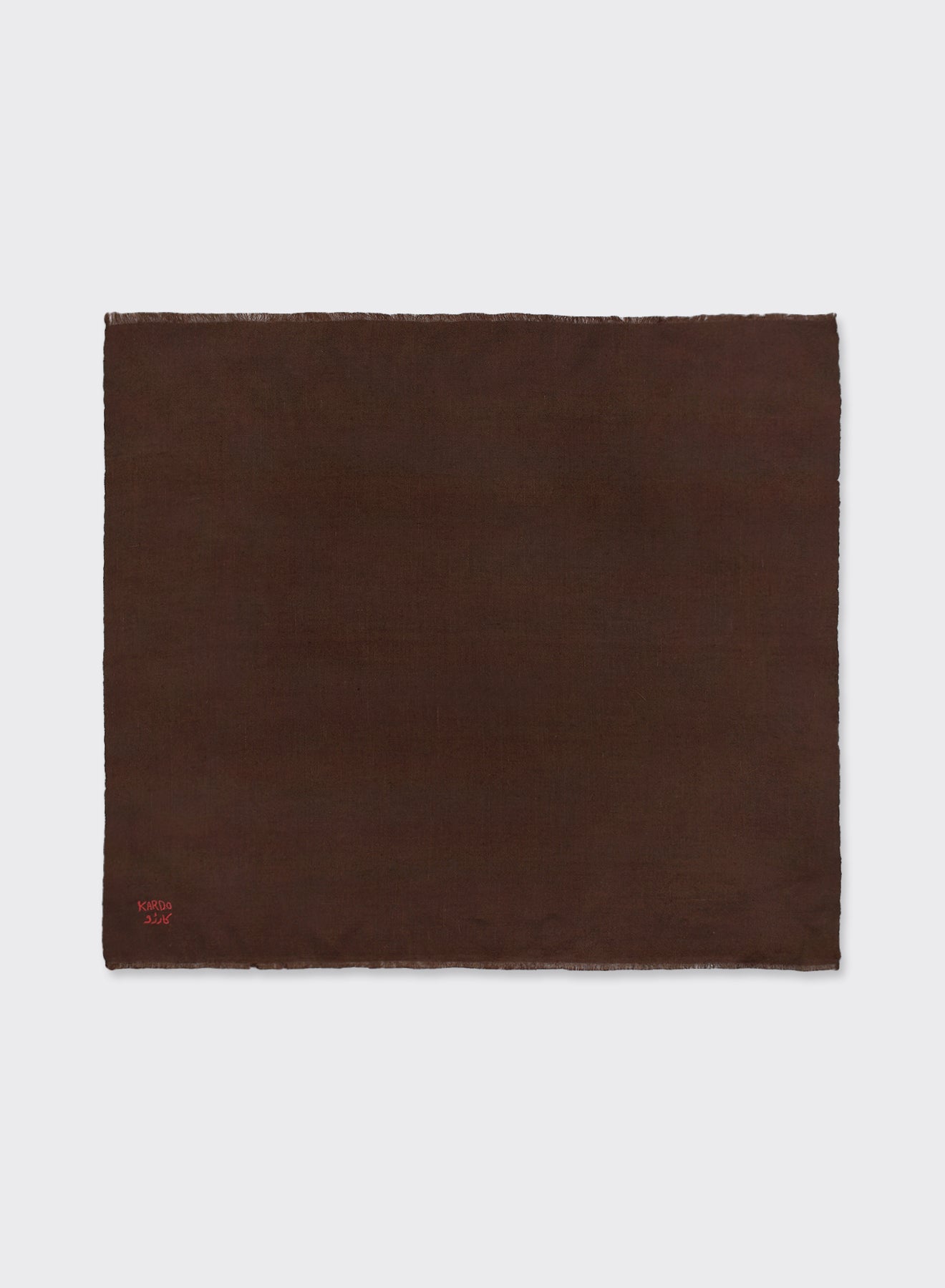 KARDO Handwoven Pashmina Bandana | Cocoa Powder LEO BOUTIQUE