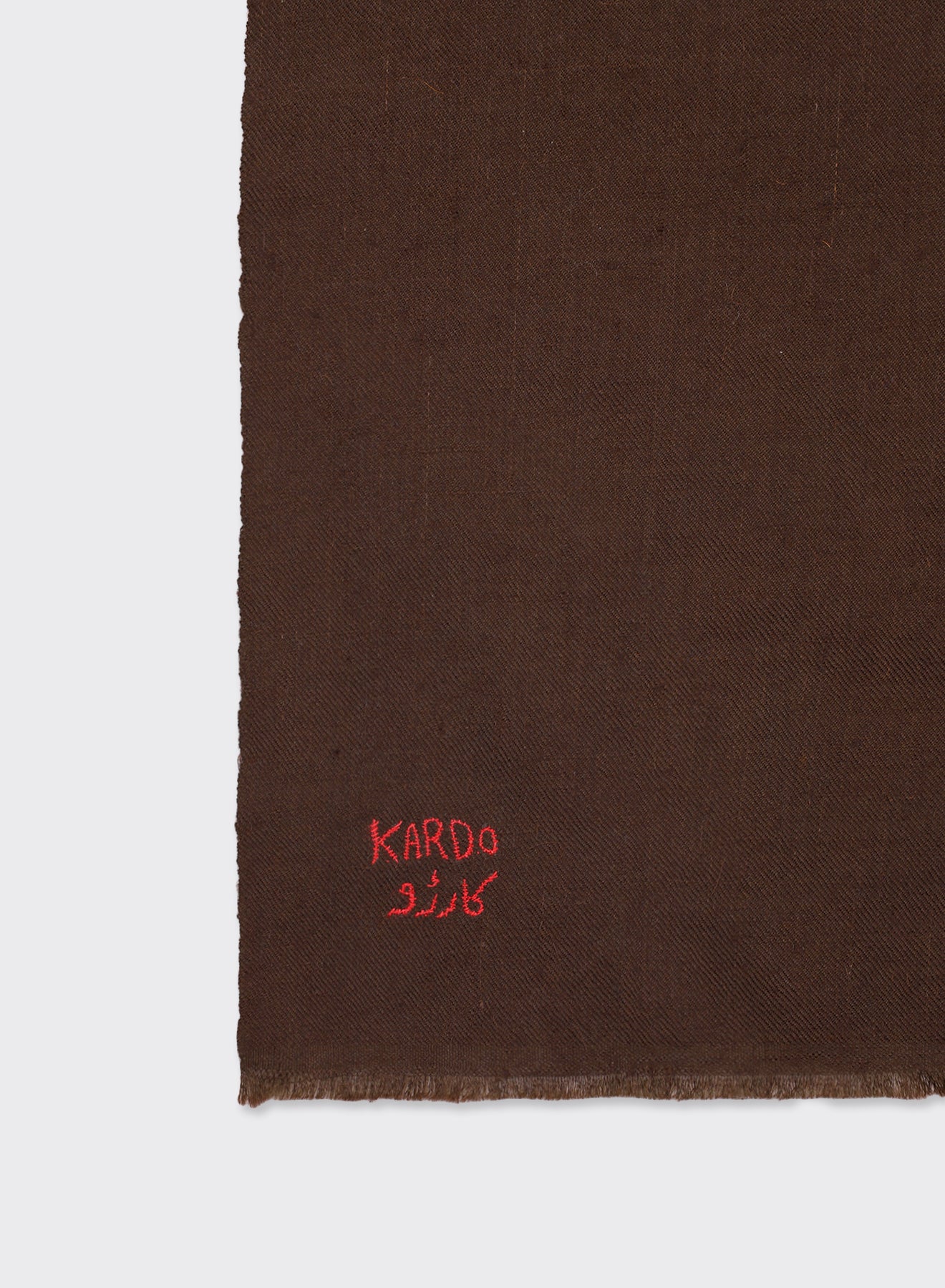 KARDO Handwoven Pashmina Bandana | Cocoa Powder LEO BOUTIQUE