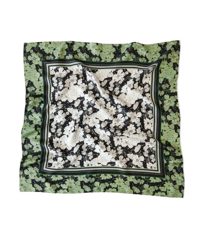LEO BOUTIQUE Alexis Printed Scarf | Green Multi PALM PALM