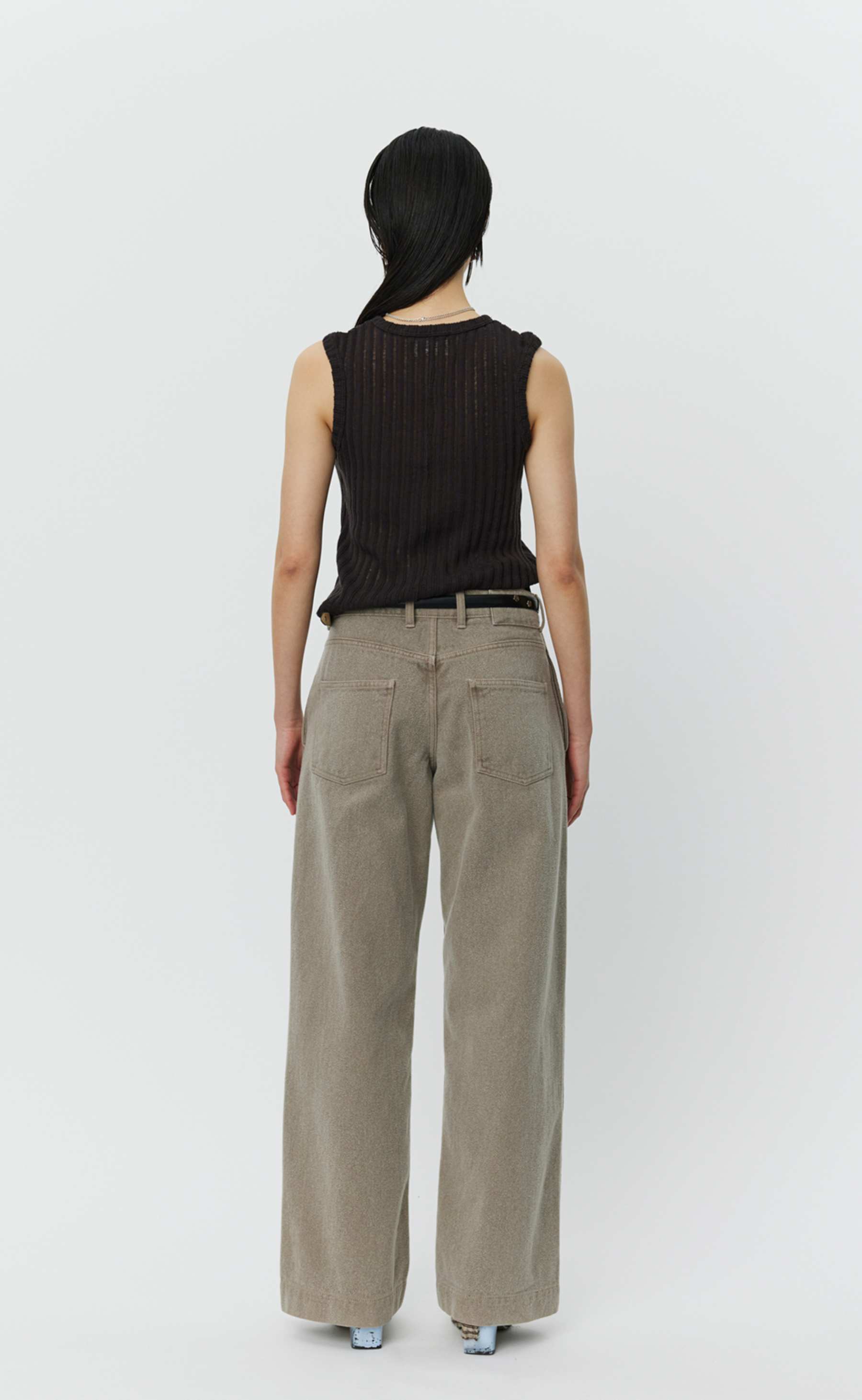 MFPEN Straight Cut Jeans | Brushed Mudstone LEO BOUTIQUE