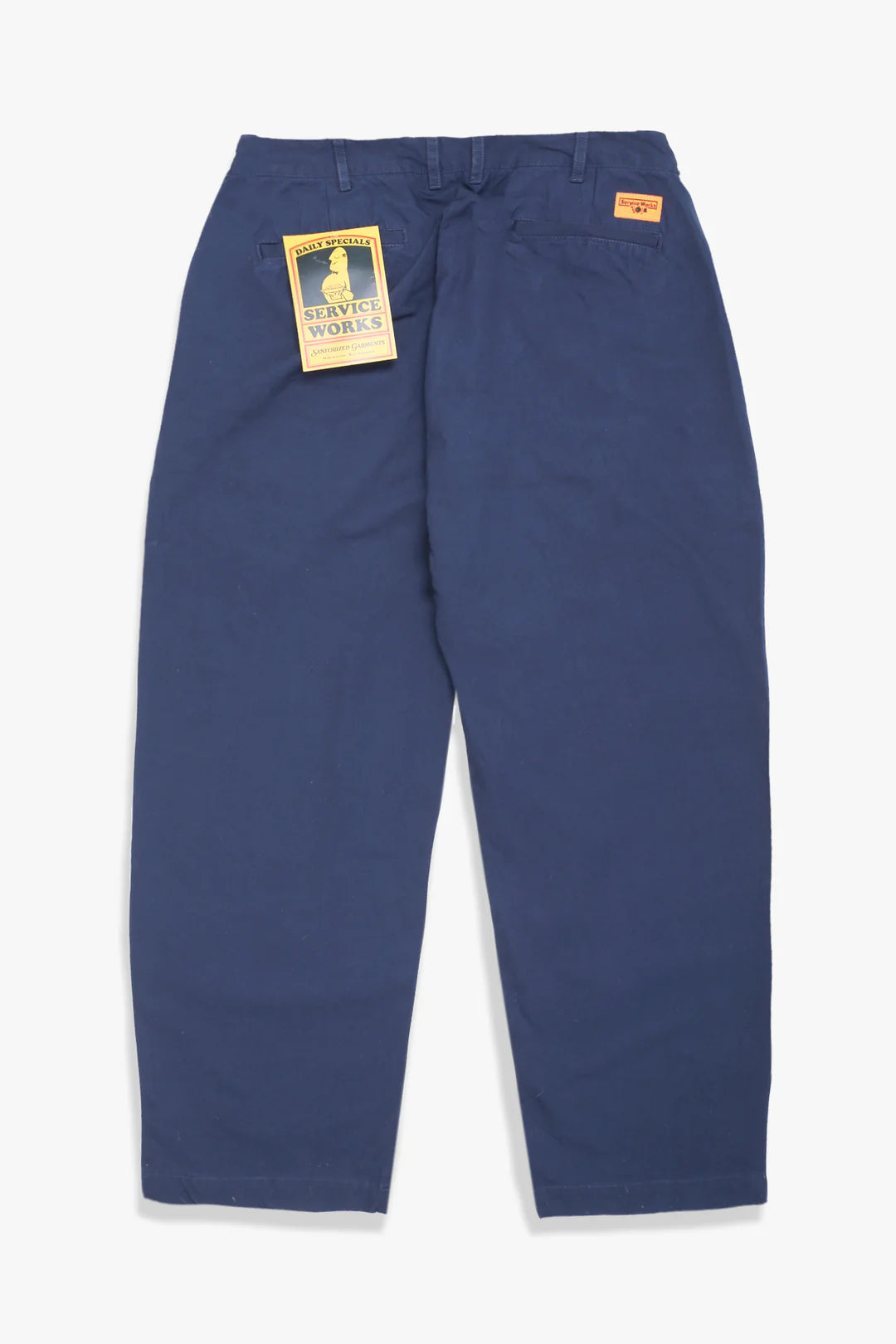 SERVICE WORKS Twill Part Timer Pant | Drill Navy LEO BOUTIQUE