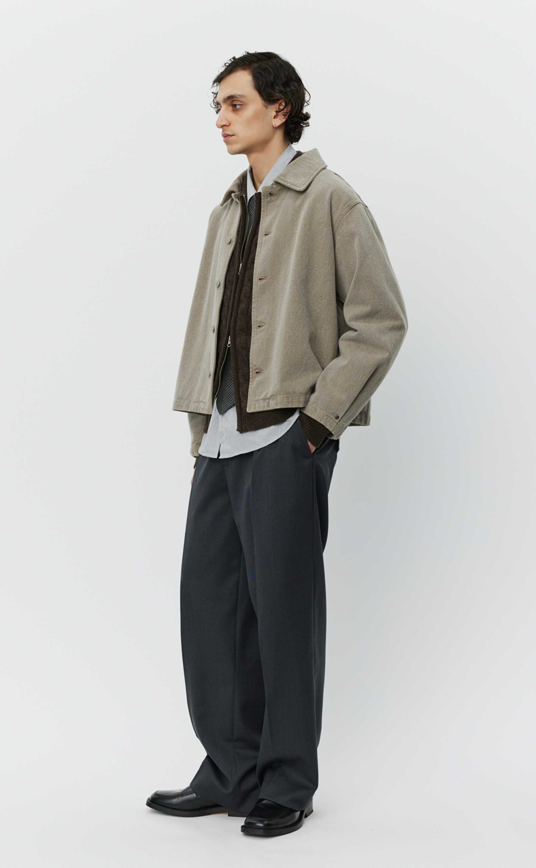 MFPEN Painters Jacket | Brushed Mudstone LEO BOUTIQUE