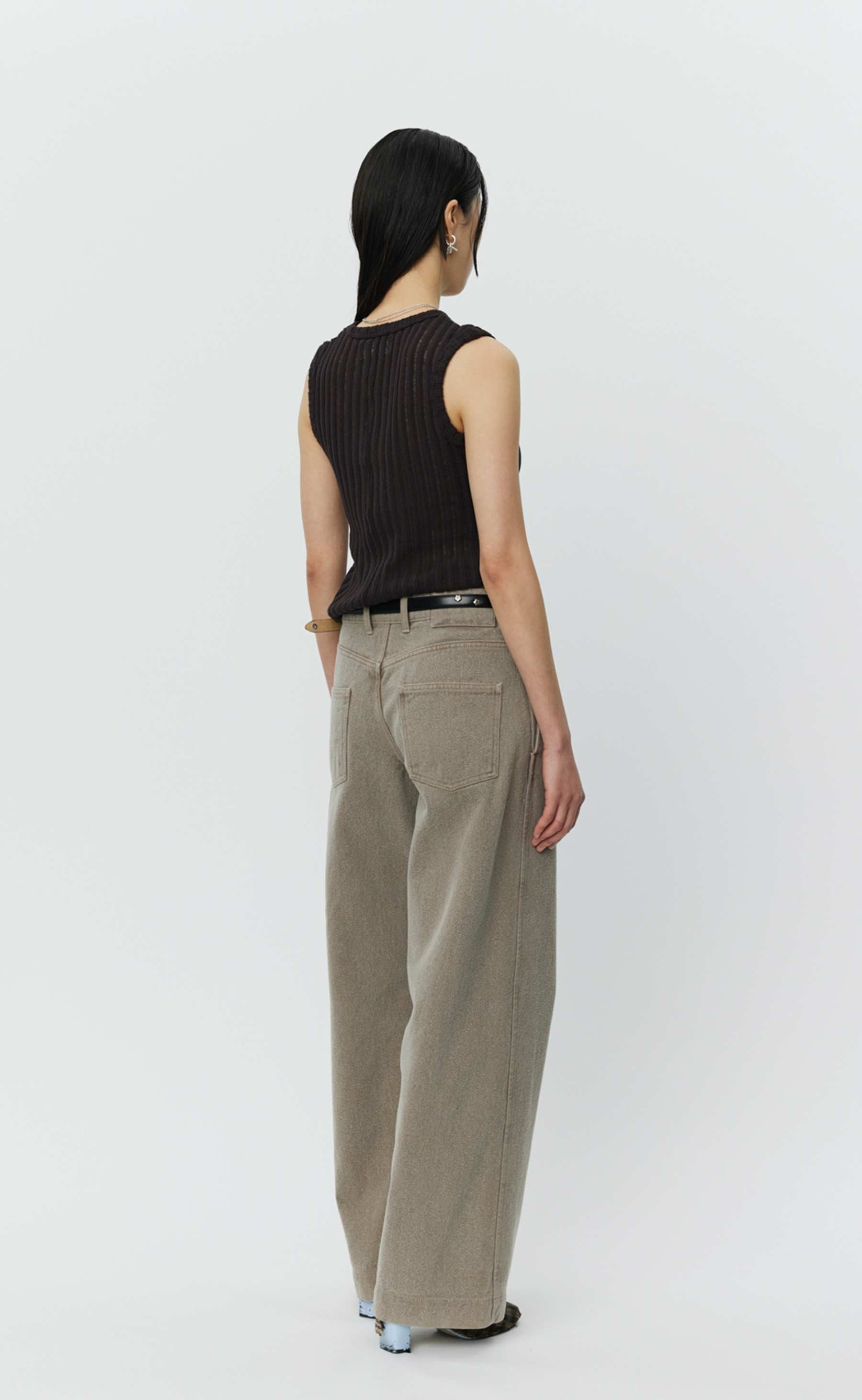 MFPEN Straight Cut Jeans | Brushed Mudstone LEO BOUTIQUE