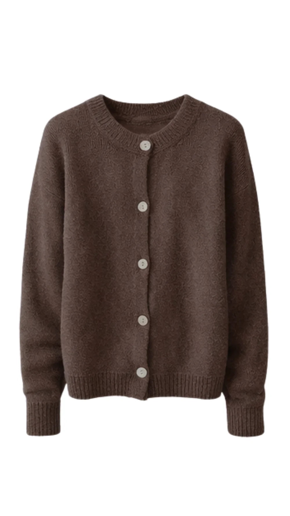 LEO BOUTIQUE Reyna Soft Alpaca Cardigan | Dark Espresso CHARLI