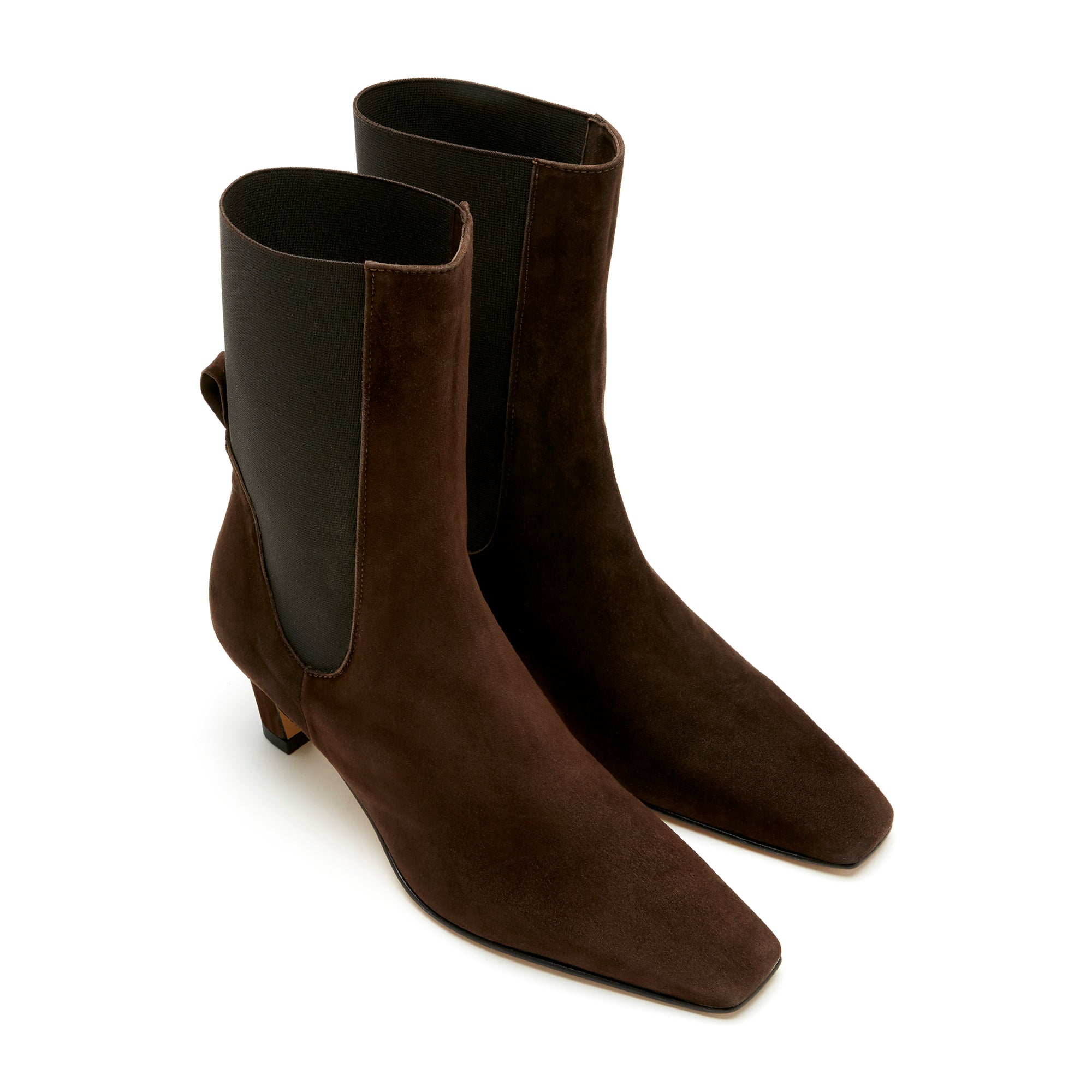 LEO BOUTIQUE Lia Suede Boot | Brown Sister X Soeur