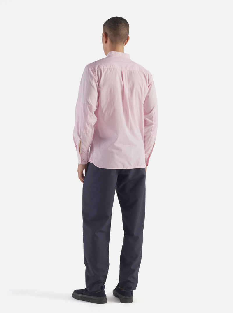Universal Works Patched | Pink Stripe shirt LEO BOUTIQUE 
