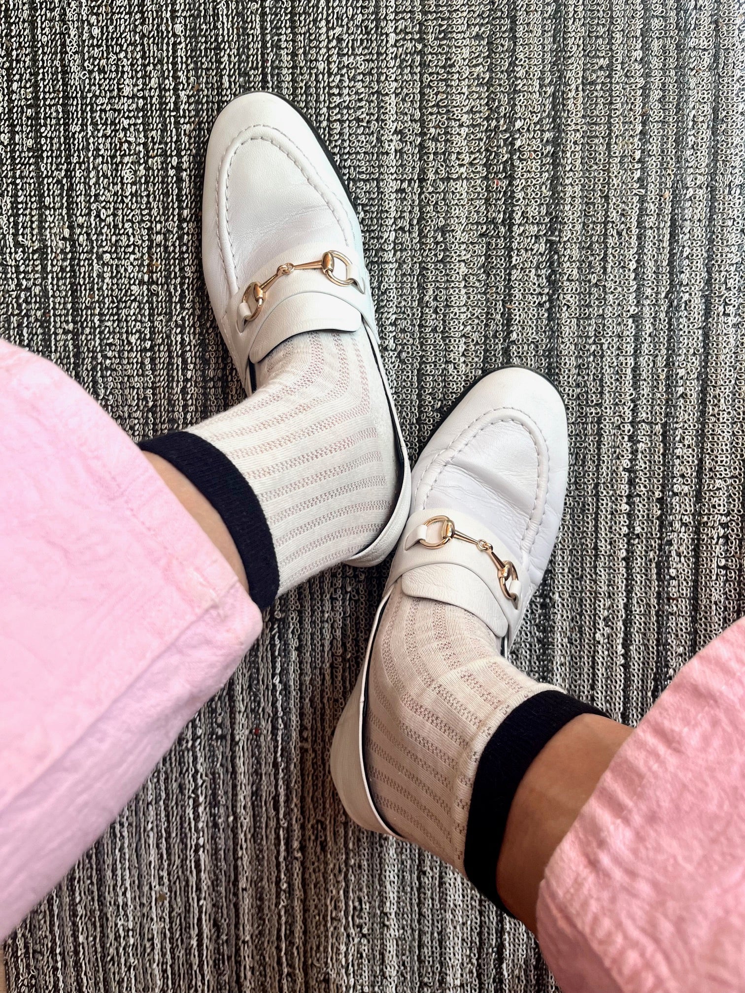 UNIFIED Sunday Sock | Black Stripe LEO BOUTIQUE