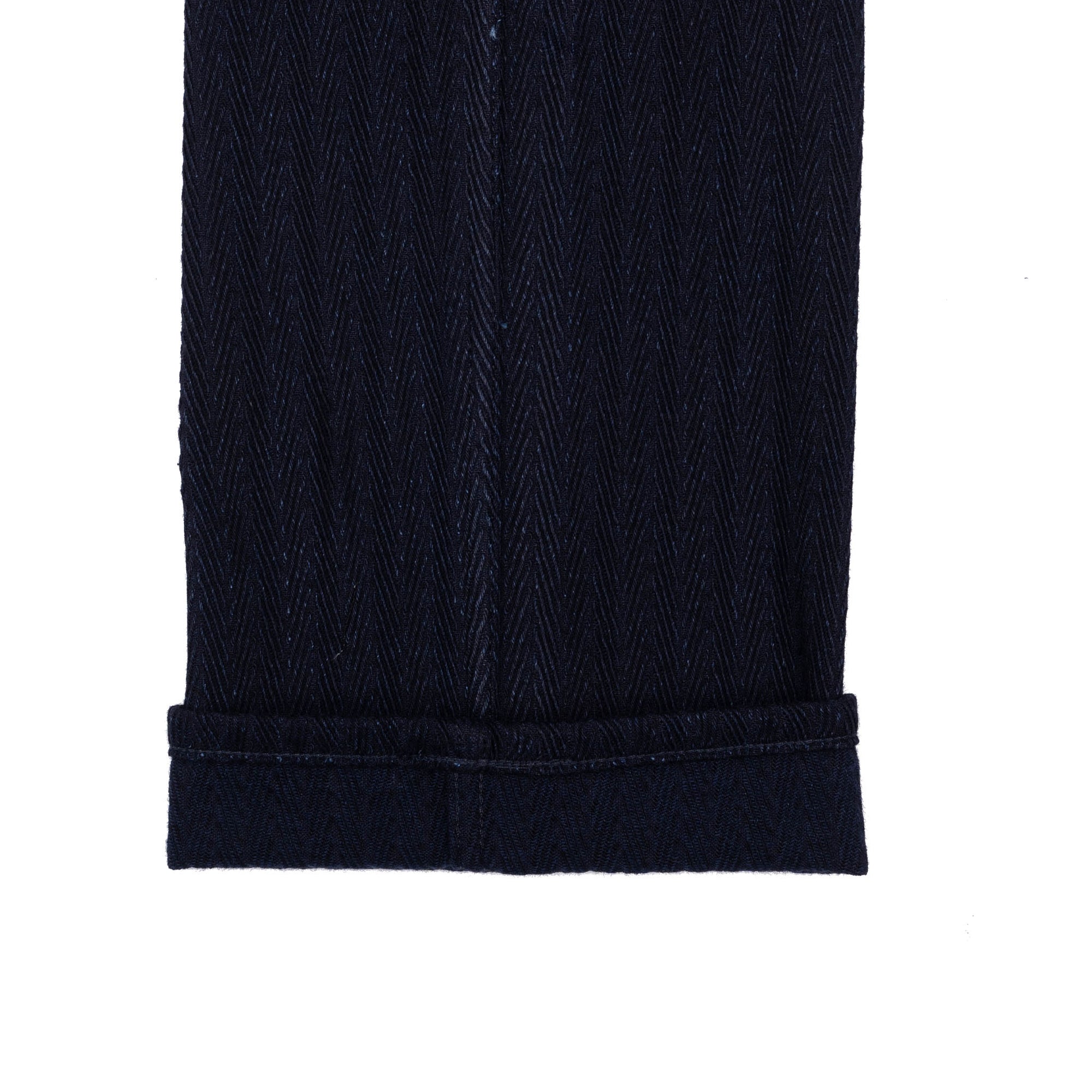 NAKED AND FAMOUS Pleated Trouser | Indigo Sugaiya LEO BOUTIQUE