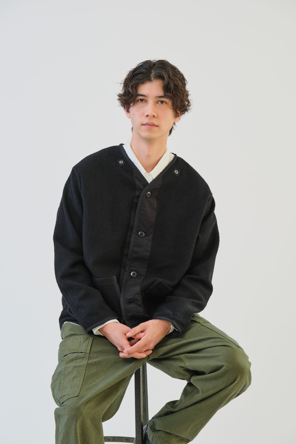 CO/NY Oxford Three-Way Work Jacket | Black