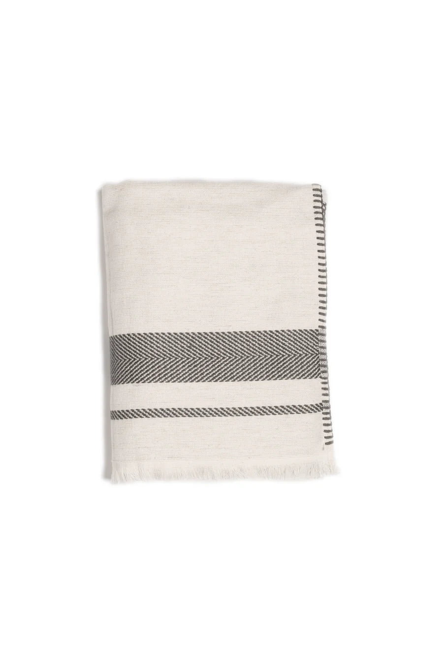 LEO BOUTIQUE The Hawthorne Bath Towel Natural Grey TOFINO TOWEL