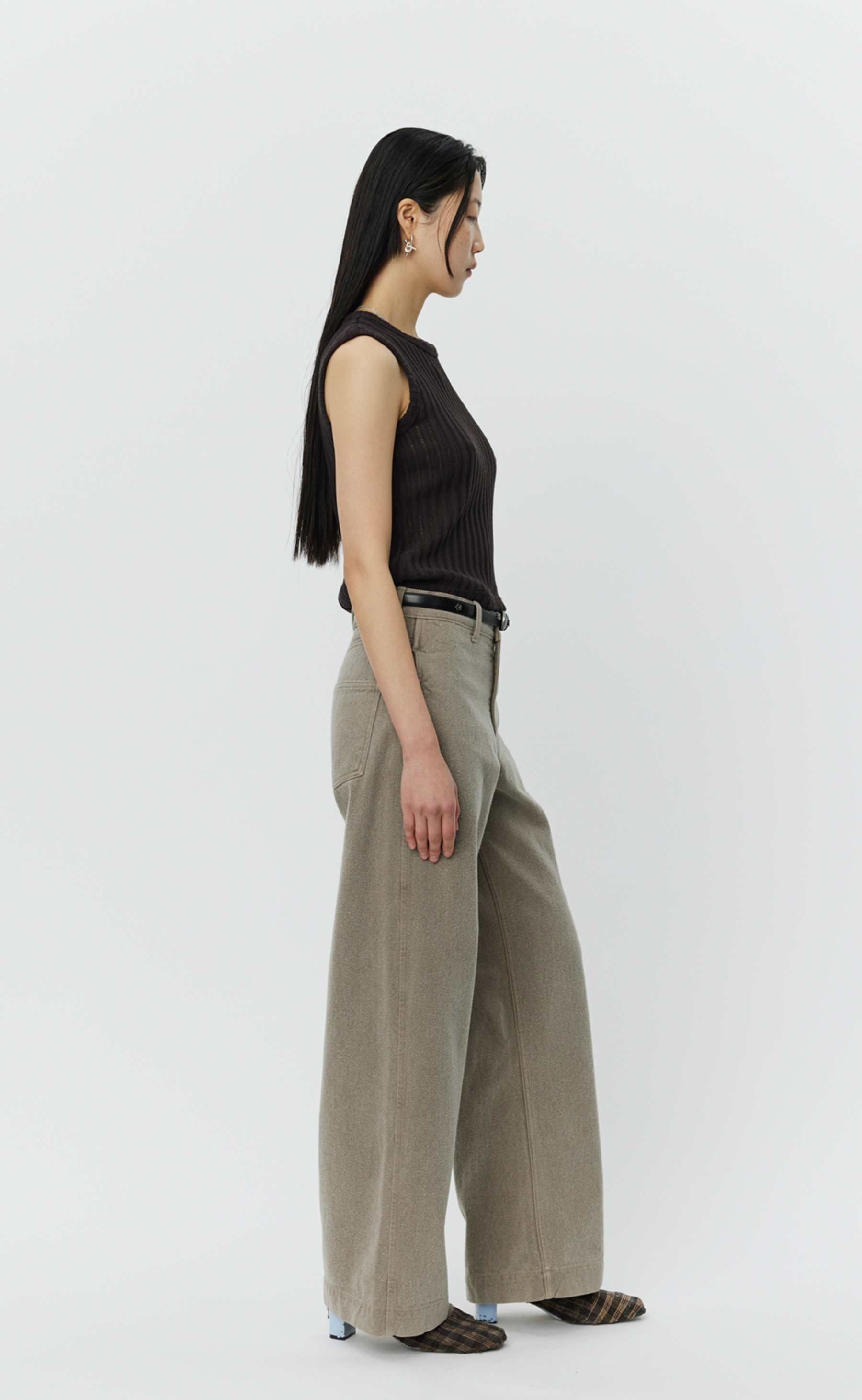 MFPEN Straight Cut Jeans | Brushed Mudstone LEO BOUTIQUE