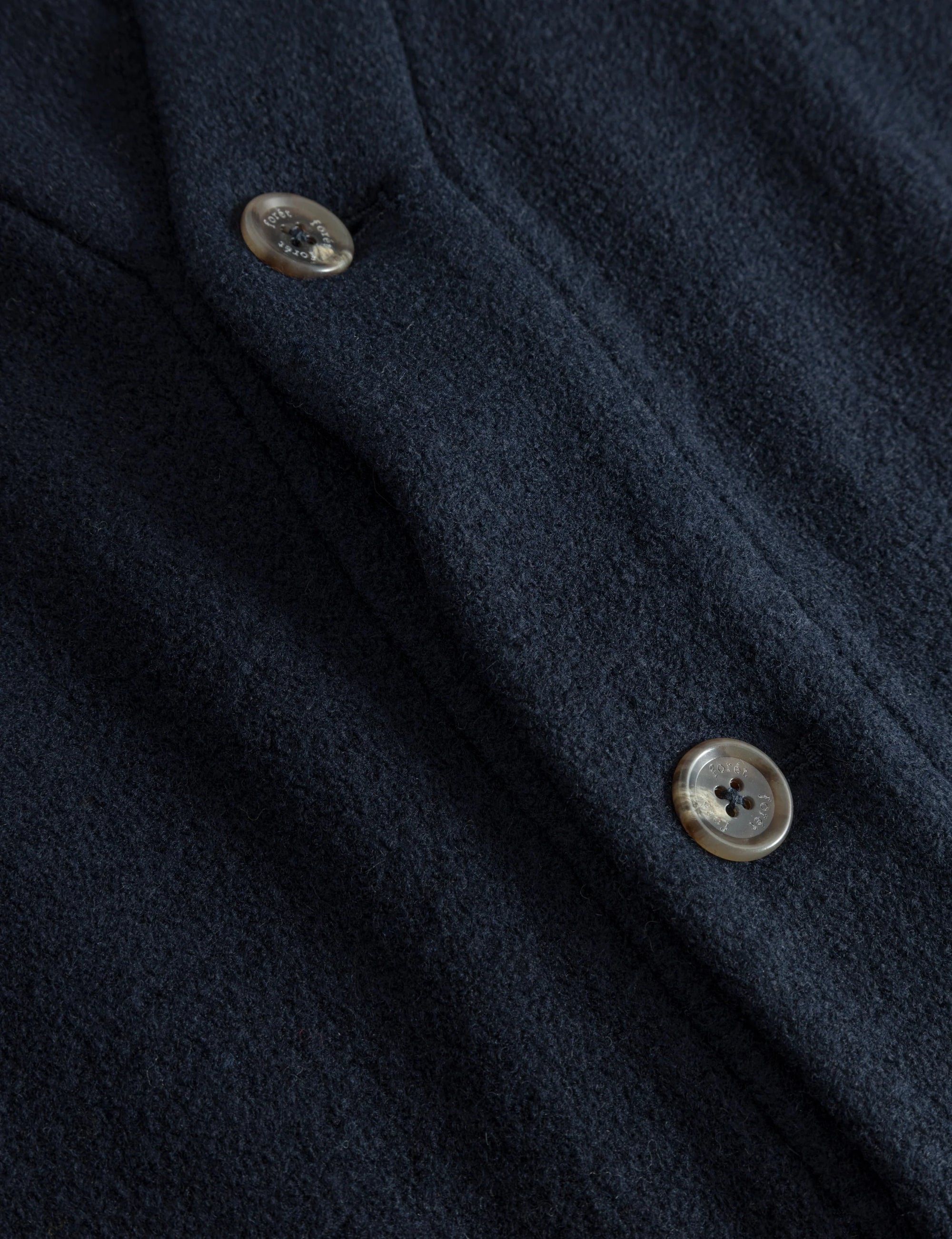 FORET Hill Wool Cardigan | Navy LEO BOUTIQUE