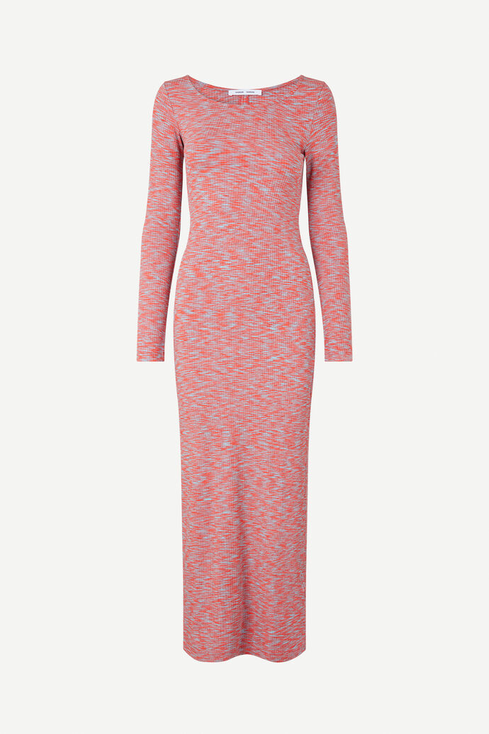SAMSOE SAMSOE Kelly Long Dress Blue Space Dye LEO BOUTIQUE