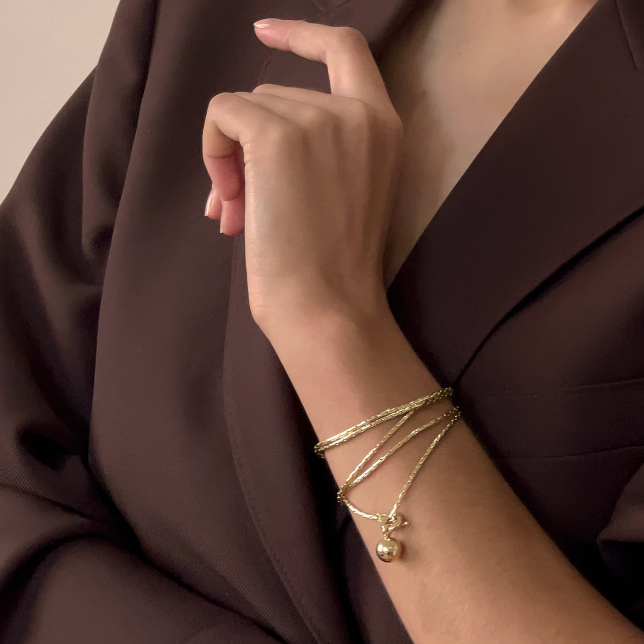 JENNYBIRD Constance Wrap Necklace Gold LEO BOUTIQUE