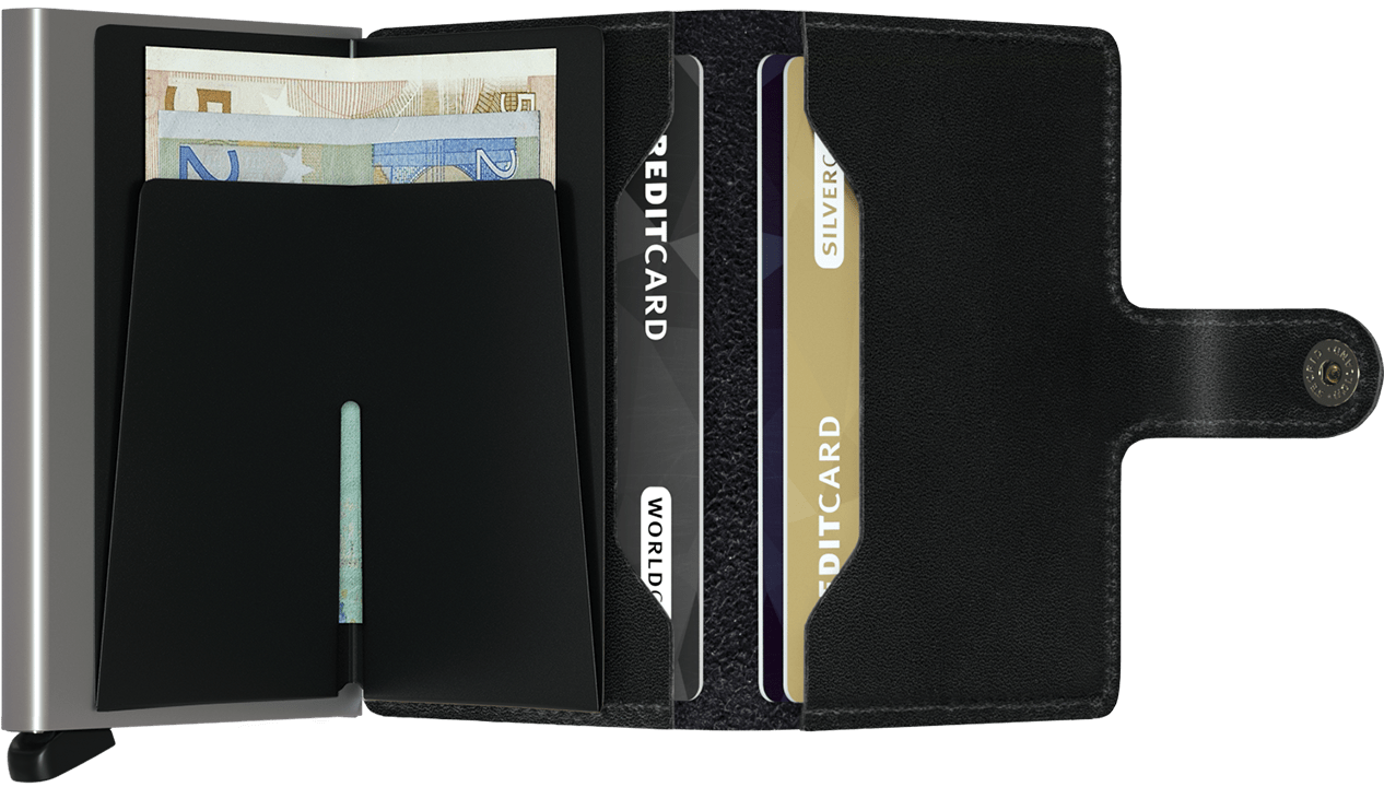 SECRID Mini Wallet Original Black LEO BOUTIQUE