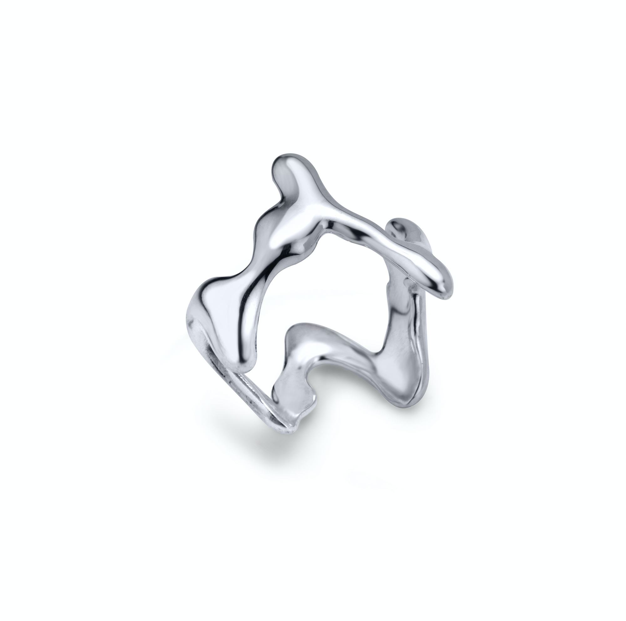 Leo Boutique Steff Eleoff Squiggle ring | 925 sterling silver